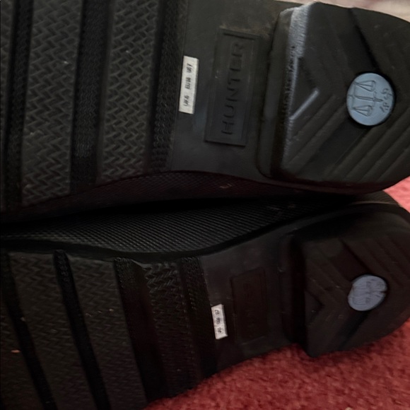 Hunter Classic Black Ankle Boots - Picture 3 of 5